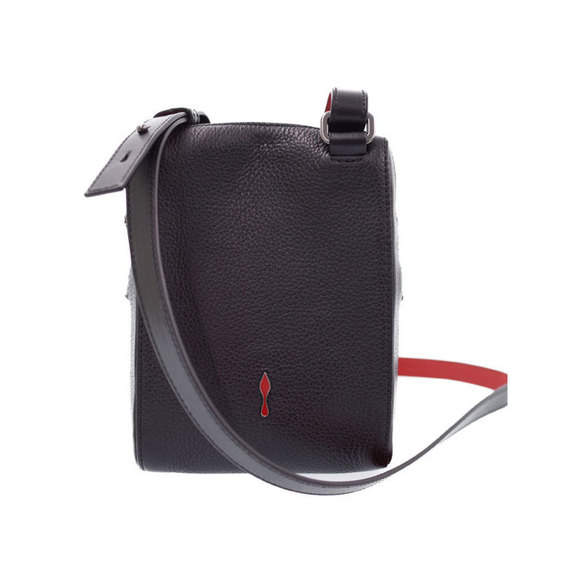 Christian Louboutin Bench Reporter Shoulder Bag Black - Picture 2 of 5